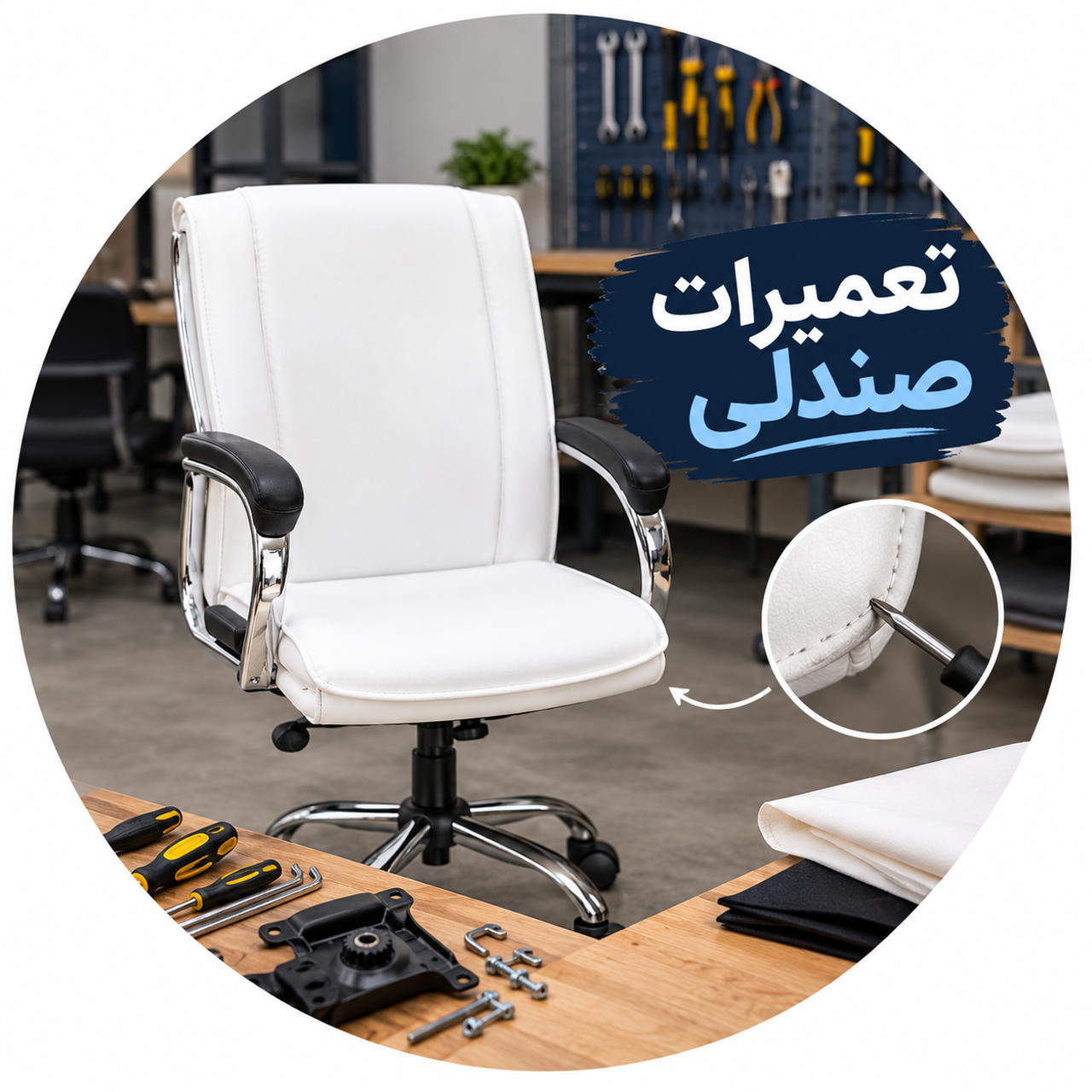 تعمیرات صندلی اداری؛راهنمای کامل تعمیر و نگهداری صندلی